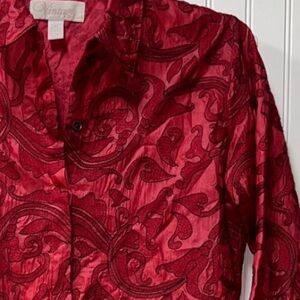 Chicos Vintage by Chicos 100% Silk Shirt M